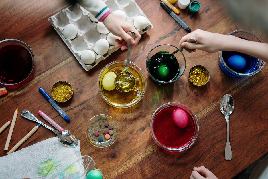 An Ostern Geschenke Empfangen