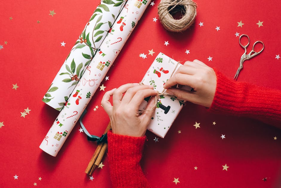  Anleitung zum Verpacken von Geschenken